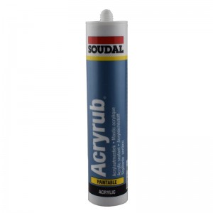 Soudal high performance Acrylic Silicone Sealant