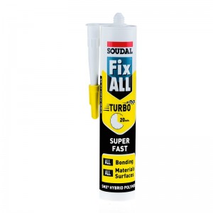 Fix all turbo hybrid polymer super fast curing sealant adhesive