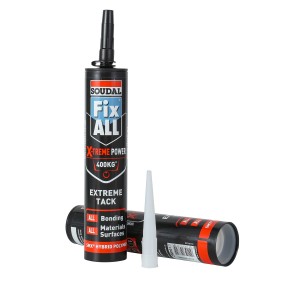 Soudal fix ALL X-treme Power xtreme tack hybrid polymer bonding adhesive